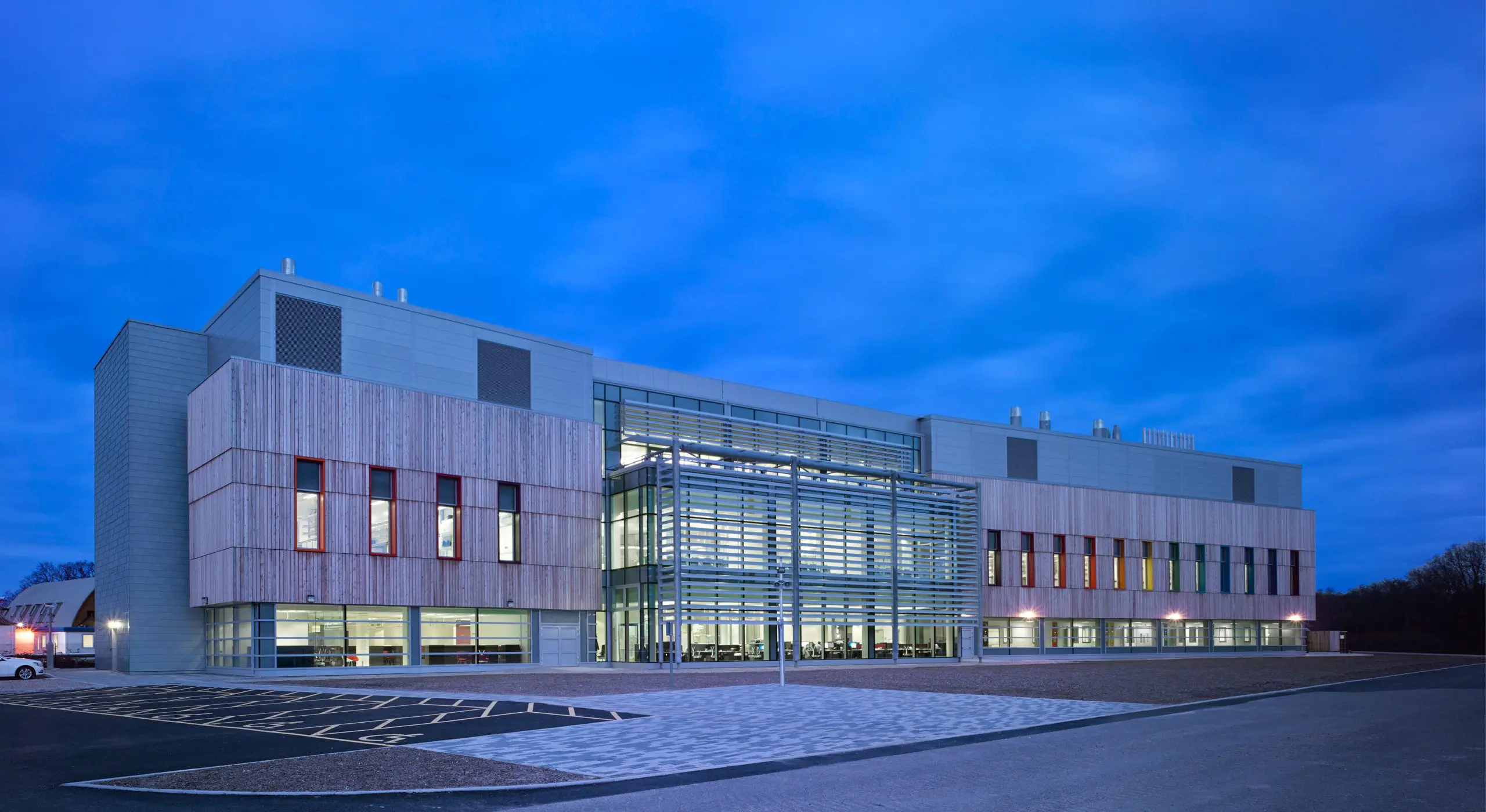 Pirbright Institute's The Plowright Building. Picture credit: HDR Architecture Inc. ©2014 James Brittain