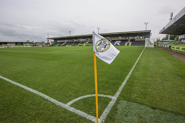 Forest Green Rovers New Lawn Stadium is serviced by Grundon Waste Management