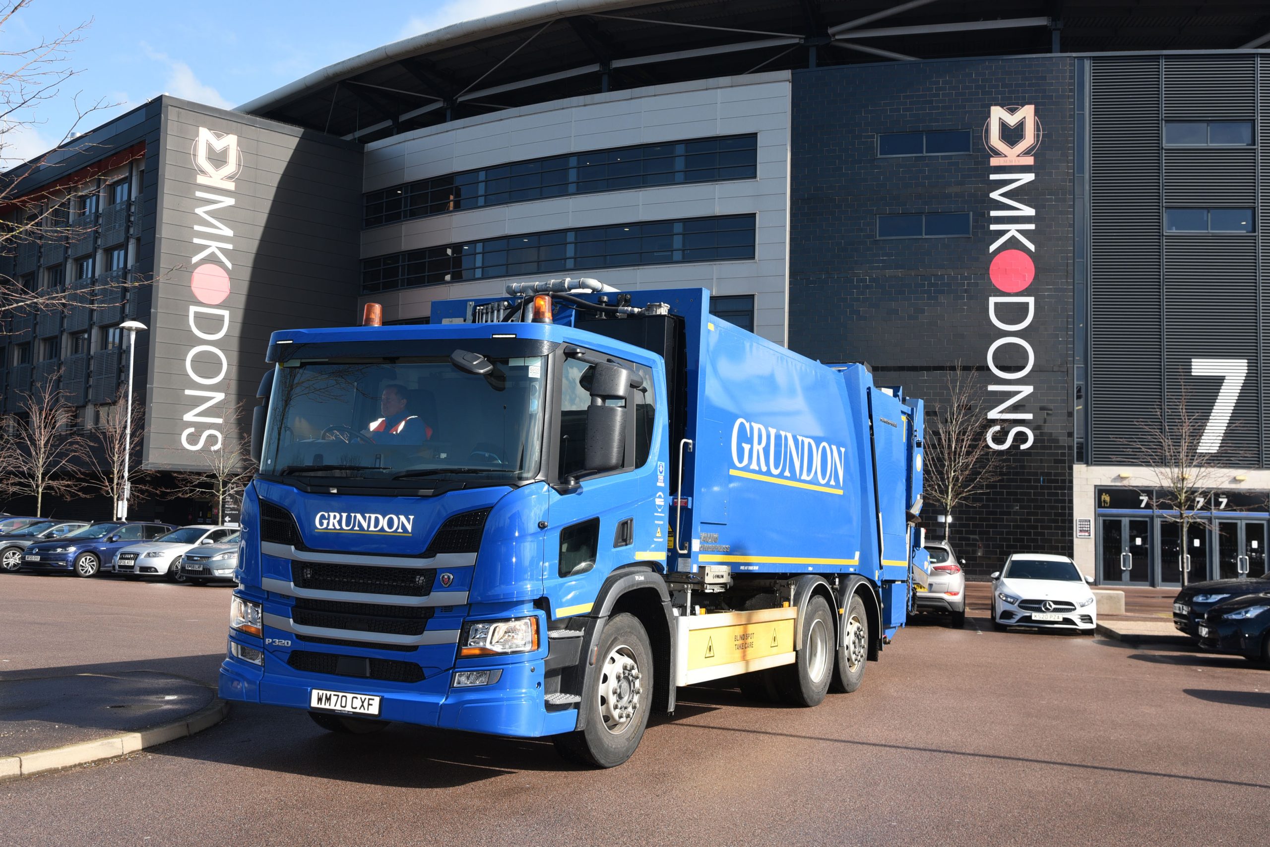 Grundon has secured a new five-year contract to manage the waste at the Stadium MK complex